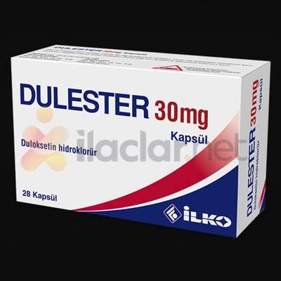dulester 30 mg kapsül ne için kullanılır